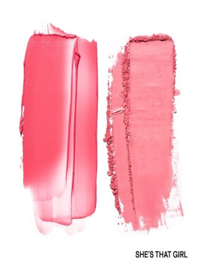 Patrick Ta  Major Headlines Double-Take Crème & Powder Blush Duo 10g She's That Girl - Image 2
